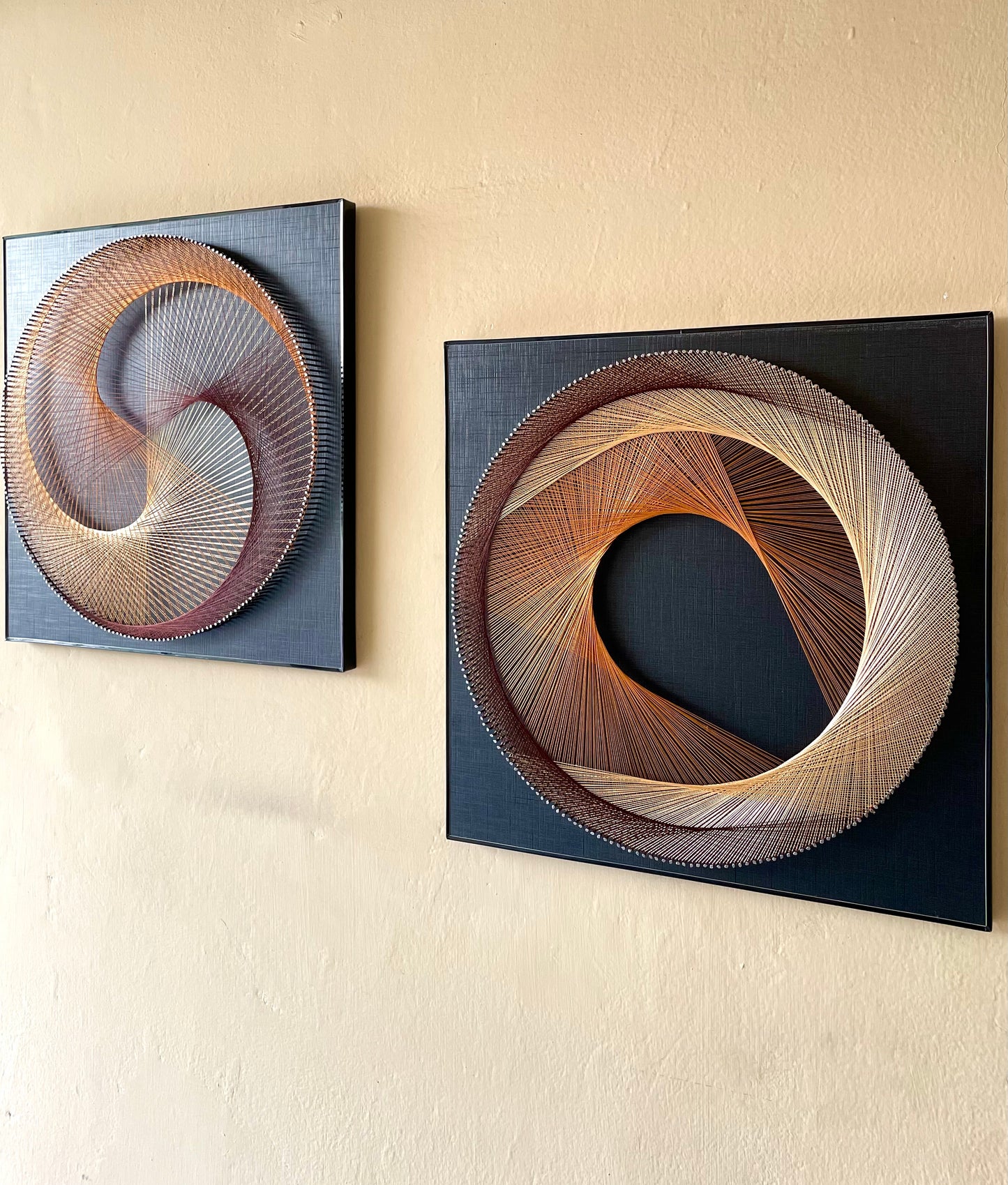 Triple Layers String Art Pair