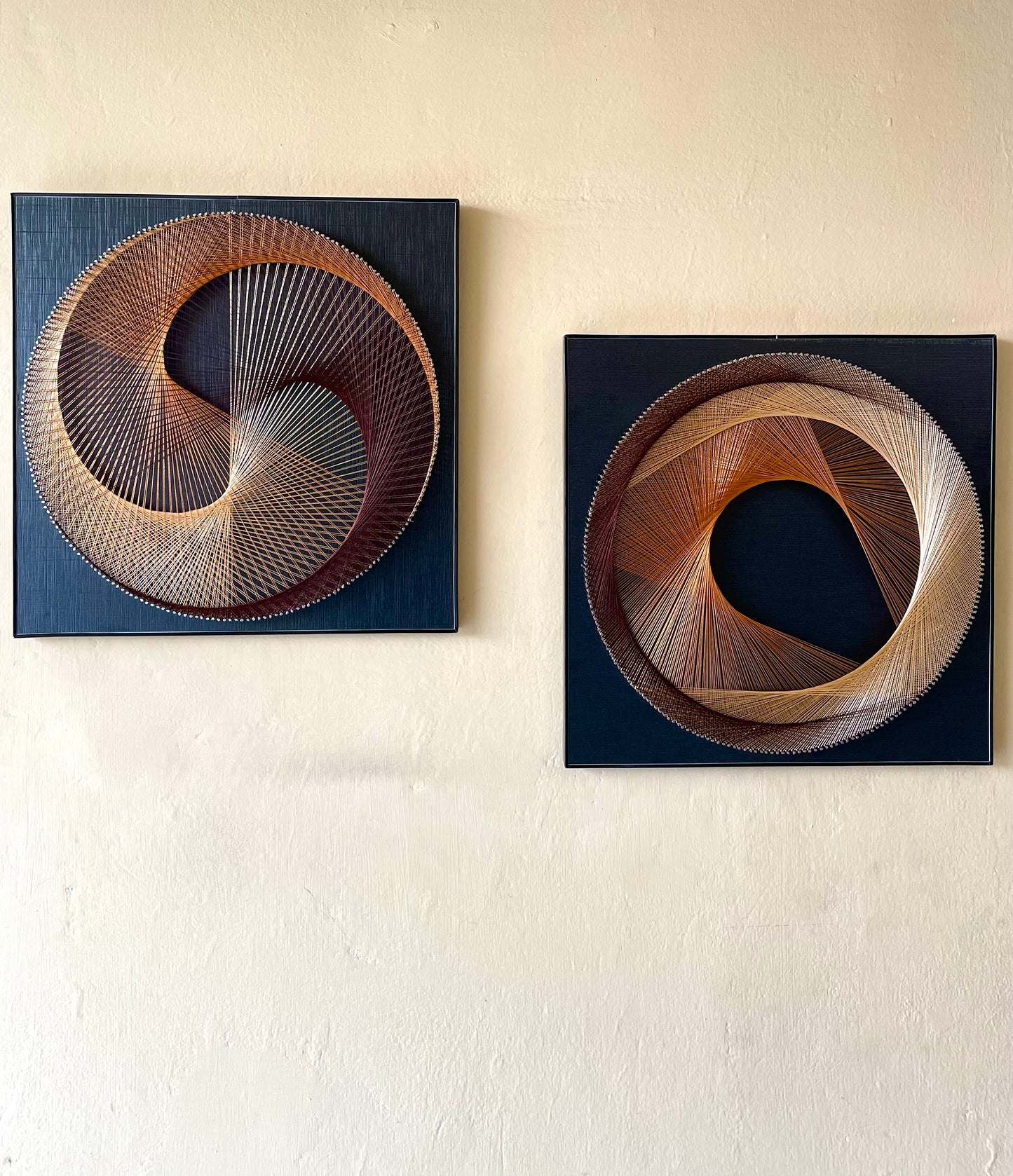Triple Layers String Art Pair