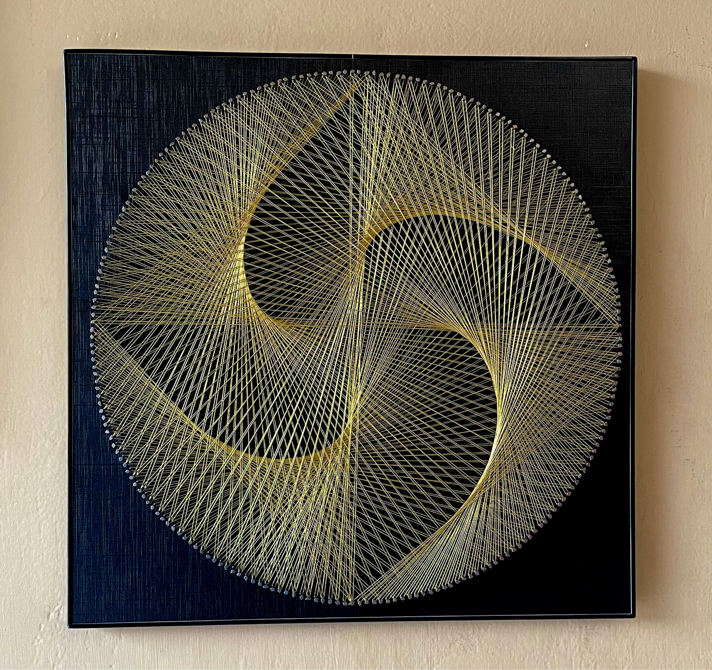 Flower Design String Art Pair