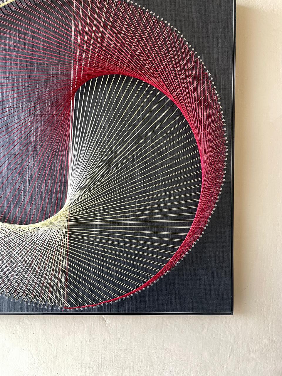 Tis-S Red Valvet String Art