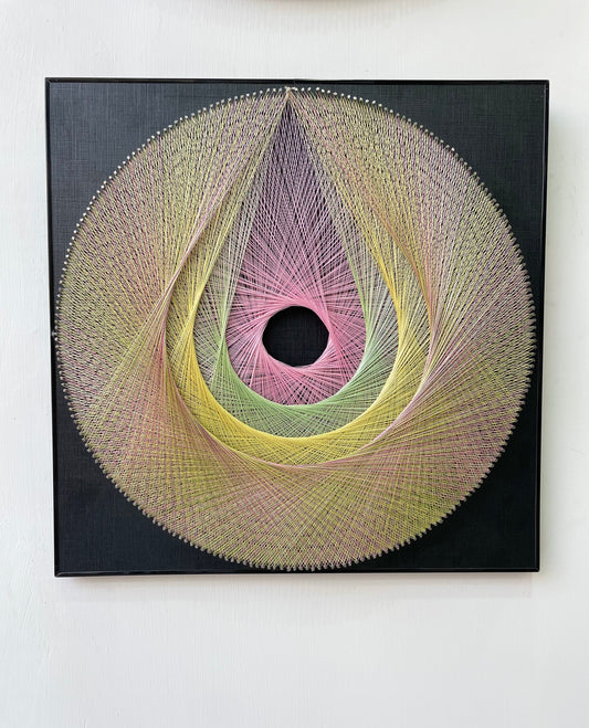 Drop Shape String Art