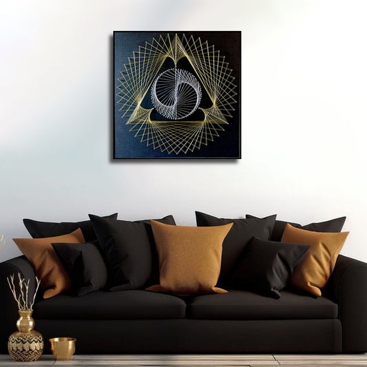 Triangle String Art